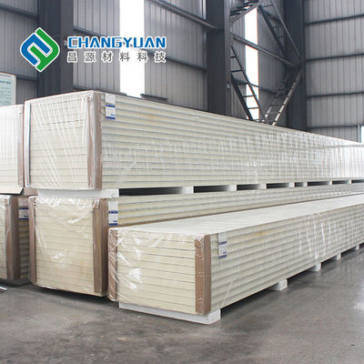 Painel de sanduíche avaliado 150/200/250mm do fogo do painel do plutônio do armazenamento frio de Changyuan