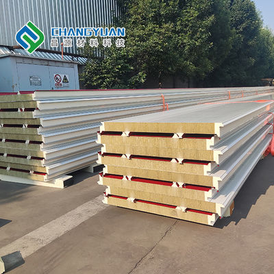 Painel de Telhado Fotovoltaico com 1000mm de Largura e Núcleo de Lã de Rocha PU ou Lã de Vidro PU para Soluções de Energia Sustentável