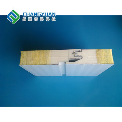 Materiais de construção decorativos da resistência de fogo do painel de parede do sanduíche do plutônio