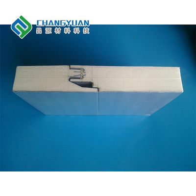 Materiais de construção decorativos da resistência de fogo do painel de parede do sanduíche do plutônio