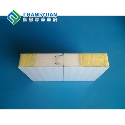 Materiais de construção decorativos da resistência de fogo do painel de parede do sanduíche do plutônio