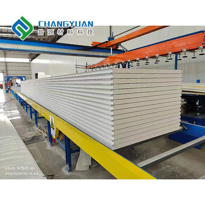 Painel de sanduíche de PU com estanquidade/ estanqueidade, isolamento térmico e alta resistência para construção durável