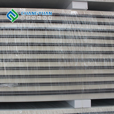 O calor alto do poliuretano do plutônio do sanduíche do painel da durabilidade isolou