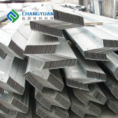 O perfil de aço estrutural de prata galvanizou as tiras de metal GB ASTM