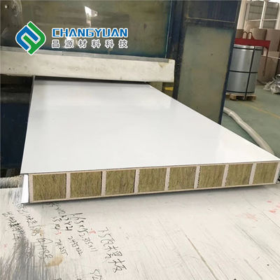 O plutônio moderno da prova de fogo do painel de parede da sala de limpeza espuma painel de sanduíche