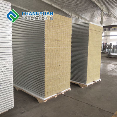 O plutônio moderno da prova de fogo do painel de parede da sala de limpeza espuma painel de sanduíche