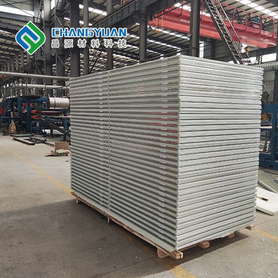 Tipo instalado rápido material do painel de parede da sala de limpeza da isolação térmica