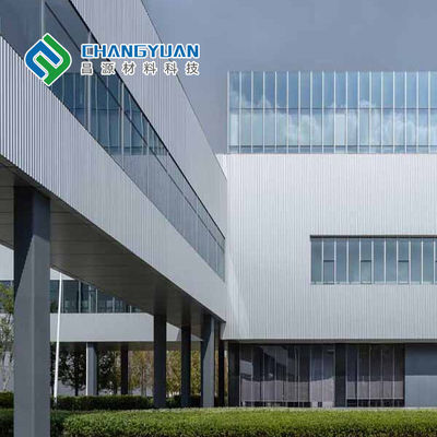 A isolação da construção do metal do OEM almofada folhas exteriores do revestimento da parede do metal