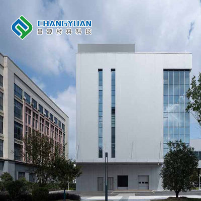 Heatproof exterior personalizado do painel decorativo do metal da parede de cortina