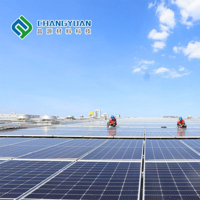 Painel fotovoltaico customizável do plutônio que telha o metal de pouco peso