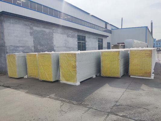 50/75/100 mm Espessura Painéis de parede de sala limpa para aplicações pesadas