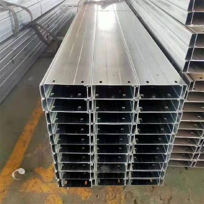Perfil de aço estrutural de aço carbono galvanizado C/Z para construção