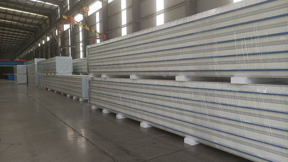 Painel de câmara fria certificado de incêndio com alcance de 930-1130 mm