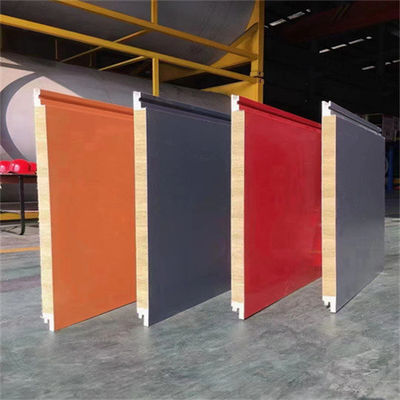 Painel de sanduíche de quatro ranhuras com resistência ao som e ao fogo
