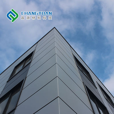 Painel de metal de parede de cortina de sanduíche personalizável