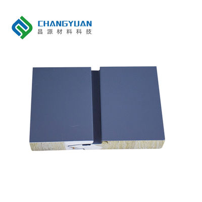 Fachada de Edifício de Escritórios com Painel Sandwich de Lã de Rocha Essencial para Isolamento Superior