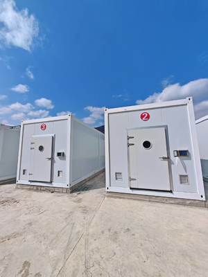 Fazenda de contêineres de cogumelos de baixa manutenção com monitoramento remoto e contêiner padrão de 20 pés ou 40 pés