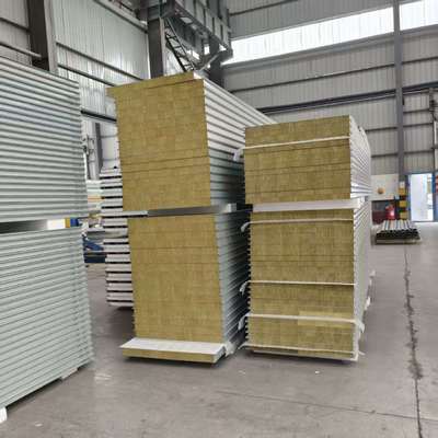 Painel de parede de limpeza de lã de rocha com aparência bonita