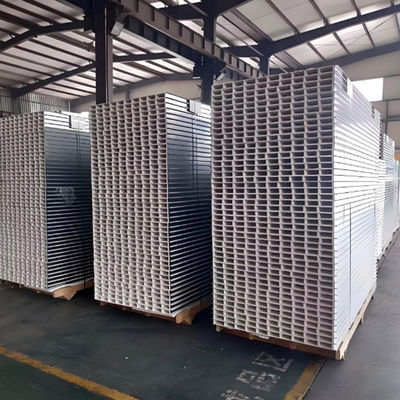 Painel de sala limpa de placas de EPS à prova de poeira e antistática com superfície lisa e estrutura fina para divisórias de parede de sala limpa