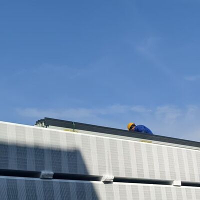 0.4-0.8mm PUR/PIR sandwich panels Fireproof energy saving&thermal insulation 930/1130mm