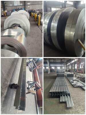 Decking Metálico Corrugado Resistente à Corrosão Personalizável Até 6000mm com Capacidade de Carga Até 500 Kg/m²
